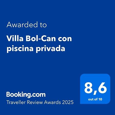 Villa Bol-Can Con Piscina Privada Коста Бланка Экстерьер фото