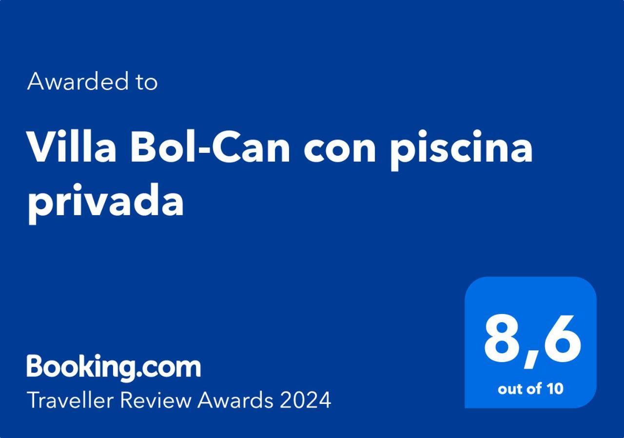 Villa Bol-Can Con Piscina Privada Коста Бланка Экстерьер фото