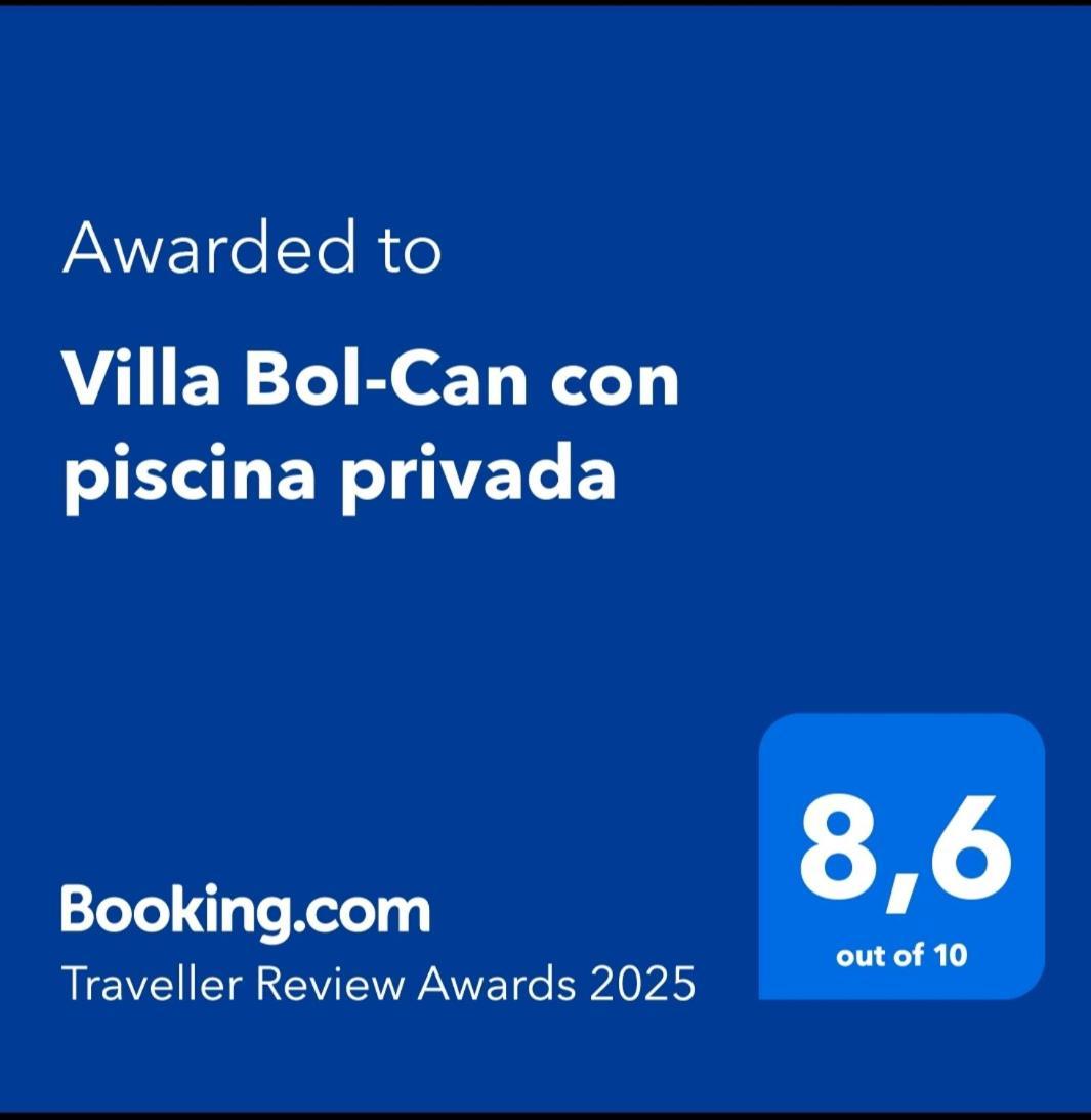 Villa Bol-Can Con Piscina Privada Коста Бланка Экстерьер фото